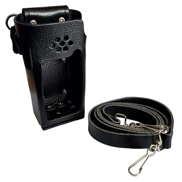 Standard Horizon Standard Horizon Leather Case w/Belt Loop &amp; Shoulder Strap SHC-18